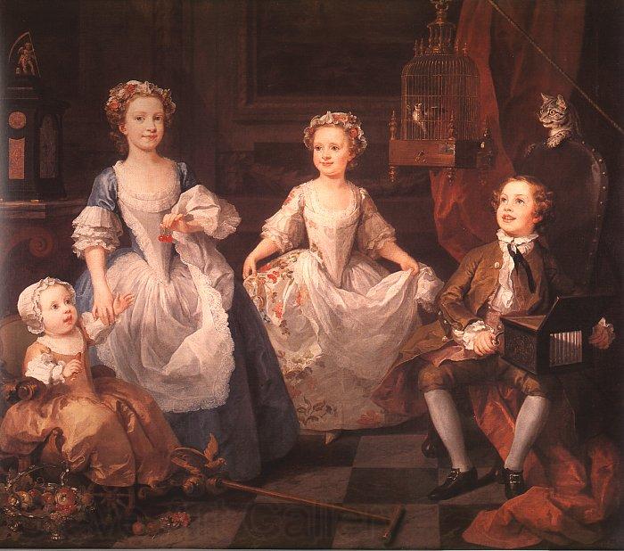 William Hogarth The Graham Children